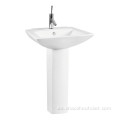 lavabo de cerámica de 830 mm de peso de uso